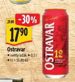 Albert Pivo ostravar nabídka