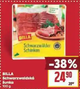 Billa Schwarzwaldská šunka nabídka