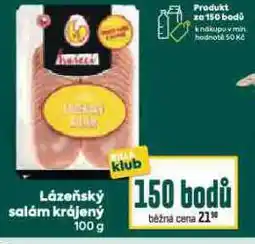 Billa Lázeňský salám krájený nabídka