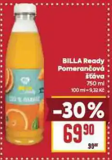 Billa Billa ready pomerančová štáva nabídka