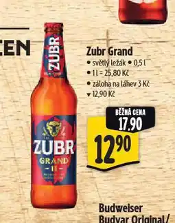 Albert Pivo zubr nabídka