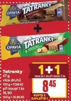 Billa Tatranky nabídka