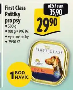 Albert First class paštika pro psy nabídka