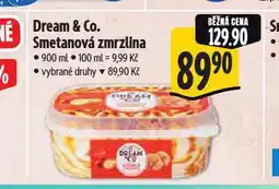 Albert Dream & co zmrzlina nabídka