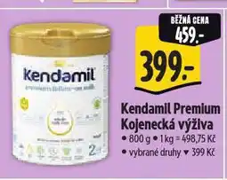 Albert Kendamil kojenecká výživa nabídka