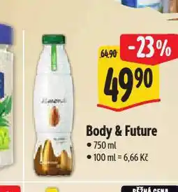 Albert Body & future rostlinný nápoj nabídka