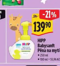Albert Hipp pěna na mytí nabídka