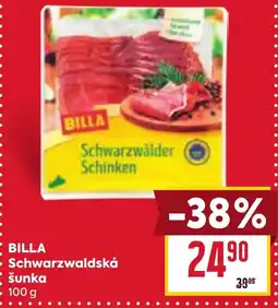 Billa BILLA Schwarzwaldská šunka nabídka