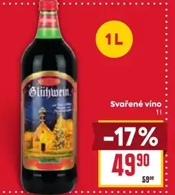 Billa Svařené víno nabídka