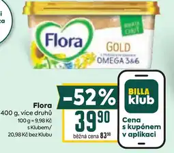 Billa Flora nabídka