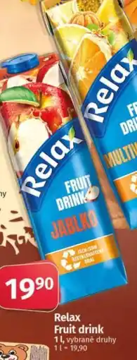 COOP TIP Relax Fruit drink nabídka