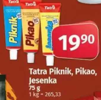 COOP TIP Tatra Piknik, Pikao, Jesenka nabídka