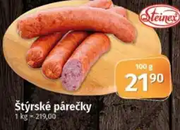 COOP TIP Štýrské párečky nabídka
