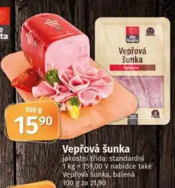 COOP TIP Vepřová šunka nabídka