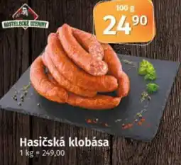 COOP TIP Hasičská klobása nabídka