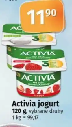 COOP TIP Activia jogurt nabídka
