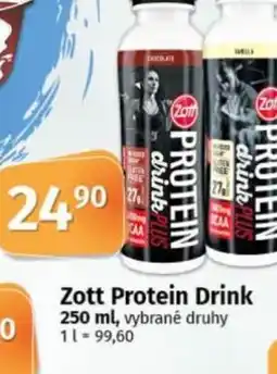 COOP TIP Zott Protein Drink nabídka