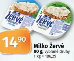 COOP TIP Milko Žervé nabídka