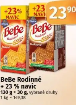 COOP TIP BeBe Rodinné +23% navíc nabídka