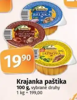 COOP TIP Krajanka paštika nabídka