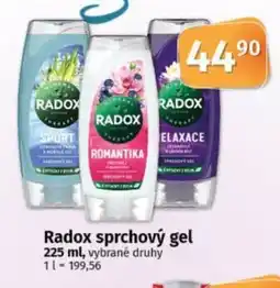 COOP TIP Radox sprchový gel nabídka