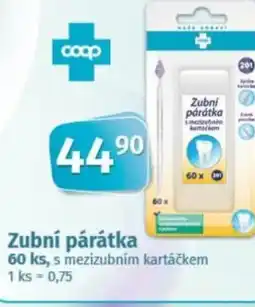 COOP TIP Zubni párátka nabídka