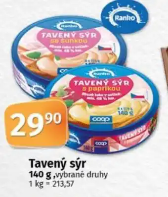 COOP TIP Ranko Tavený sýr nabídka