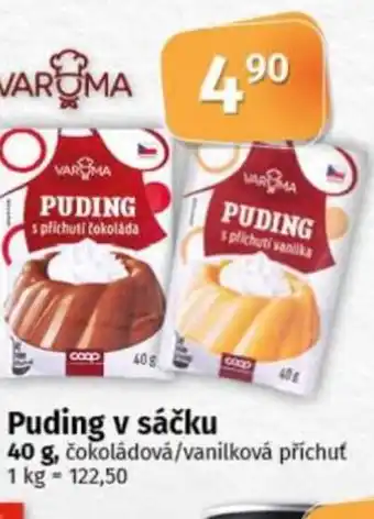 COOP TIP Varoma Puding v sáčku nabídka