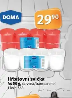 COOP TIP Hřbitovní svíčka nabídka