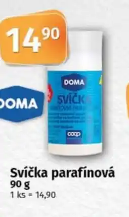 COOP TIP Svíčka parafínová nabídka