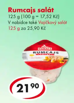 CBA Rumcajs salát nabídka