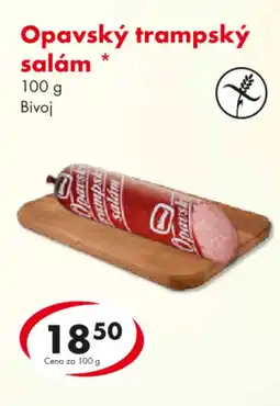 CBA Opavský trampský salám nabídka