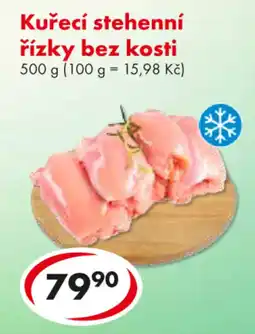CBA Kuřecí stehenní řízky bez kosti nabídka