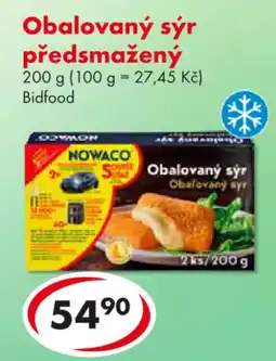 CBA NOWACO Obalovaný sýr předsmažený nabídka