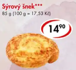 CBA Sýrový šnek nabídka