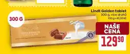 Billa Lindt Golden tablet 300 g nabídka