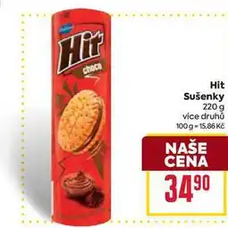 Billa Hit Sušenky 220 g nabídka