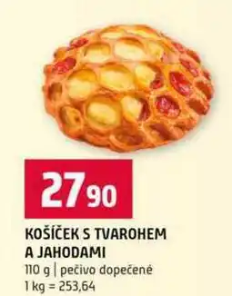 Terno KOŠÍČEK S TVAROHEM A JAHODAMI 110 g nabídka