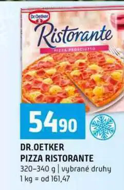 Terno DR.OETKER PIZZA RISTORANTE 320-340 g nabídka