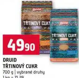 Terno DRUID TŘTINOVÝ CUKR 700 g nabídka