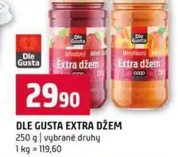 Terno DLE GUSTA EXTRA DŽEM 250 g nabídka