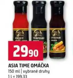 Terno ASIA TIME OMÁČKA 150 ml nabídka