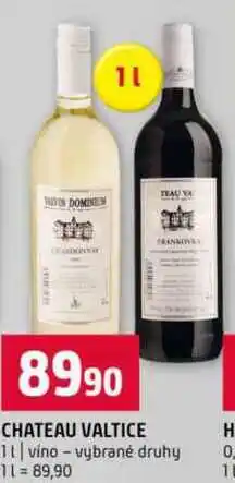 Terno CHATEAU VALTICE 1 l nabídka