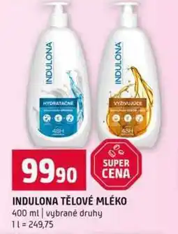 Terno INDULONA TĚLOVÉ MLÉKO 400 ml nabídka