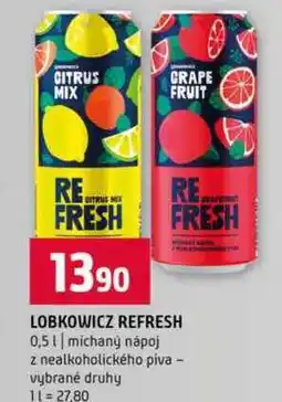 Terno Lobkowicz Refresh 0,5 l nabídka