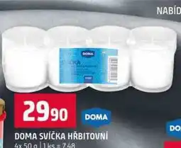 Terno DOMA SVÍČKA HŘBITOVNÍ 4x 50 g nabídka
