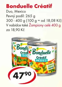 CBA Bonduelle Créatif nabídka