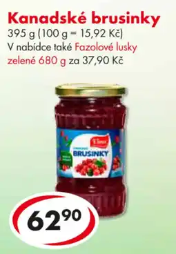 CBA Kanadské brusinky nabídka