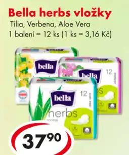 CBA Bella herbs vložky nabídka