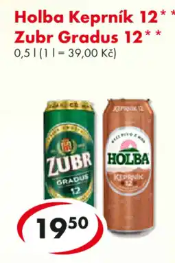 CBA Holba Keprník 12* Zubr Gradus 12 nabídka